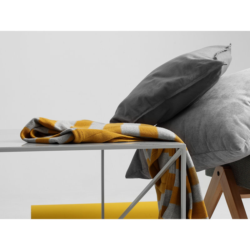 Quiana Frame Coffee Table, Grey, H45 x L100 x W100cm