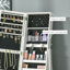 Fevziye Freestanding Jewelry Armoire-43784339