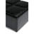 Avalon 35"W Upholstered Vegan Leather Modern Square Coffee Table Storage Ottoman with 4 Flip-Over Trays-1303952604-1243506054