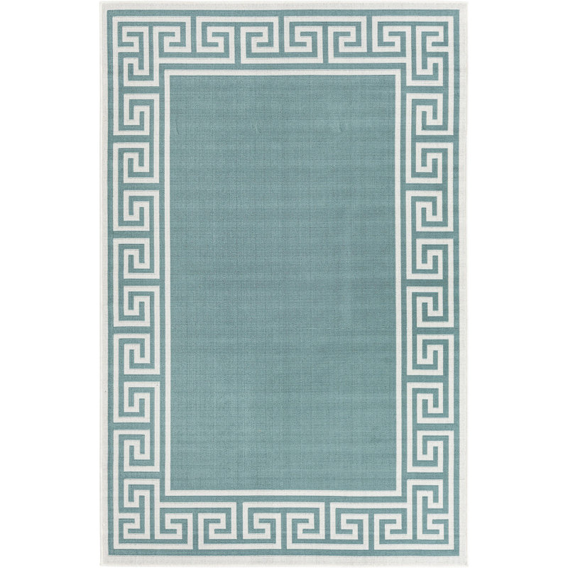 Tapis d'extérieur Ayton couleur de mousse, Rectangle 4 pi x 6 pi