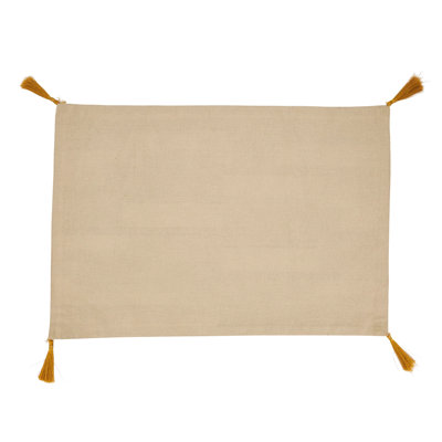 Ensemble de napperons en coton 4 pièces