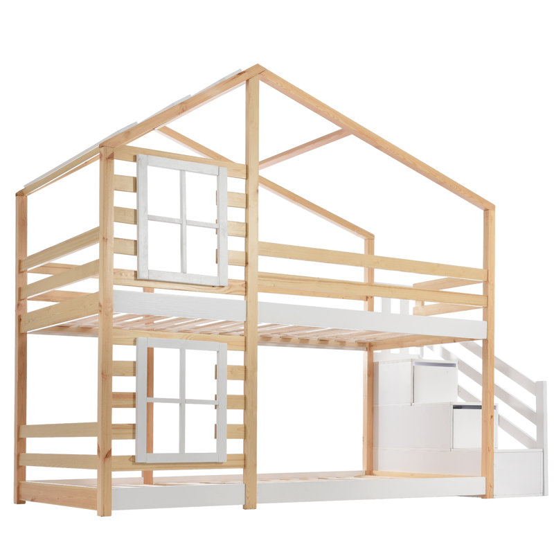 Millerton EU Single - 90 X 200 Cm Solid Wood Bed