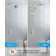 All Metal High Pressure Rainfall Shower Head System, Handheld Shower Combo with Slide Bar