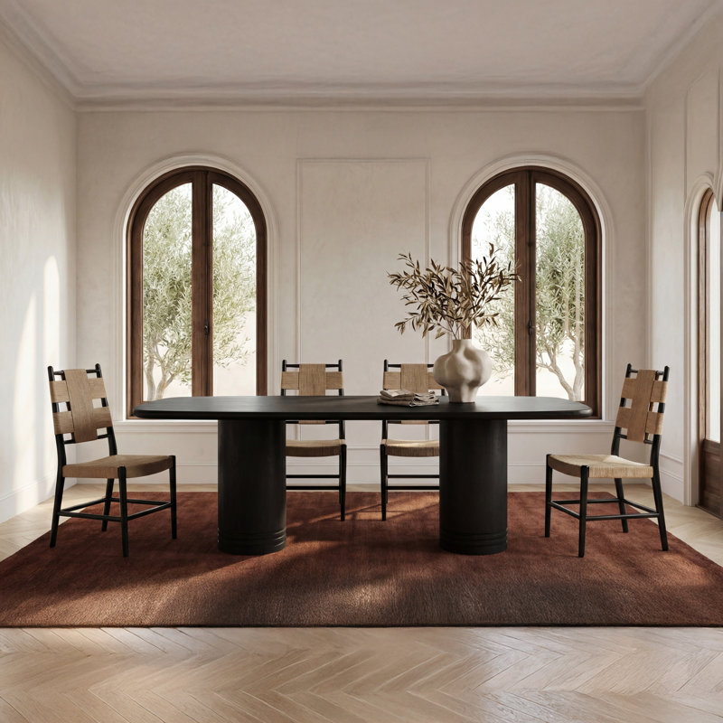 Kamber Daphne Dining Table Large Black