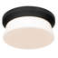 Plafonnier encastré noir intégré 11 pouces avec 1450 lumens 25W haute performance, 3 choix de température de couleur 3000K / 4000K 5000K, fonction à intensité variable, diffuseur en verre blanc gravé, facile