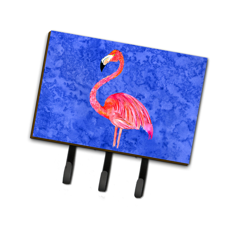 Porte-clés flamant rose
