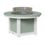 Berlin Gardens Donoma Round Fire Pit Table-647820598-647820573