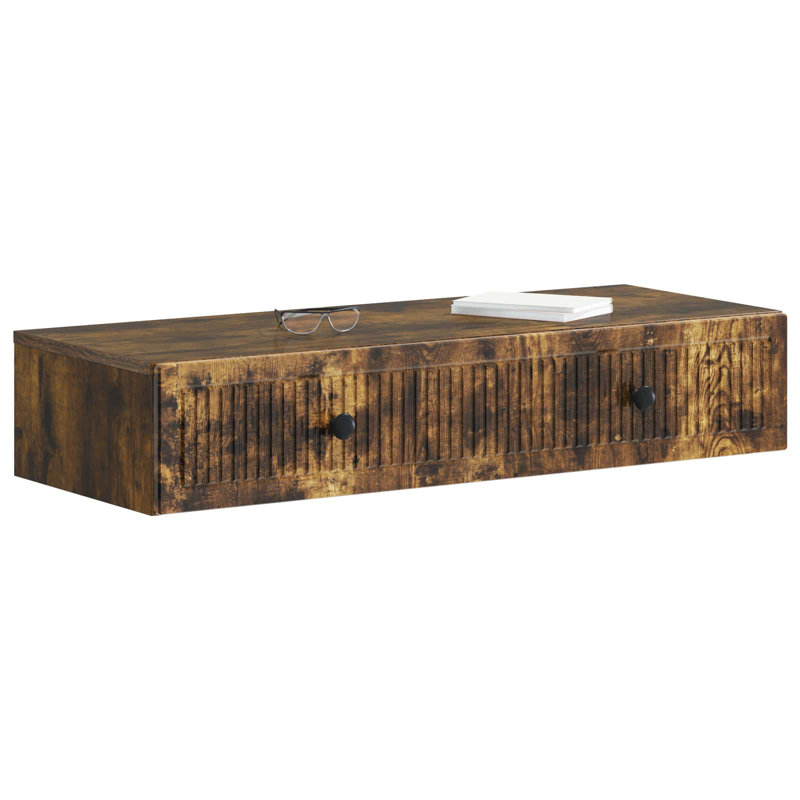End Table, Smoked Oak
