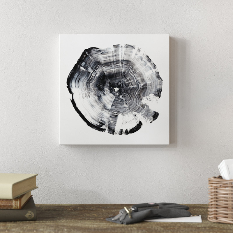 Tree Ring Abstract I by Ethan Harper - Wrapped Canvas Print, 30cm H x 30cm W