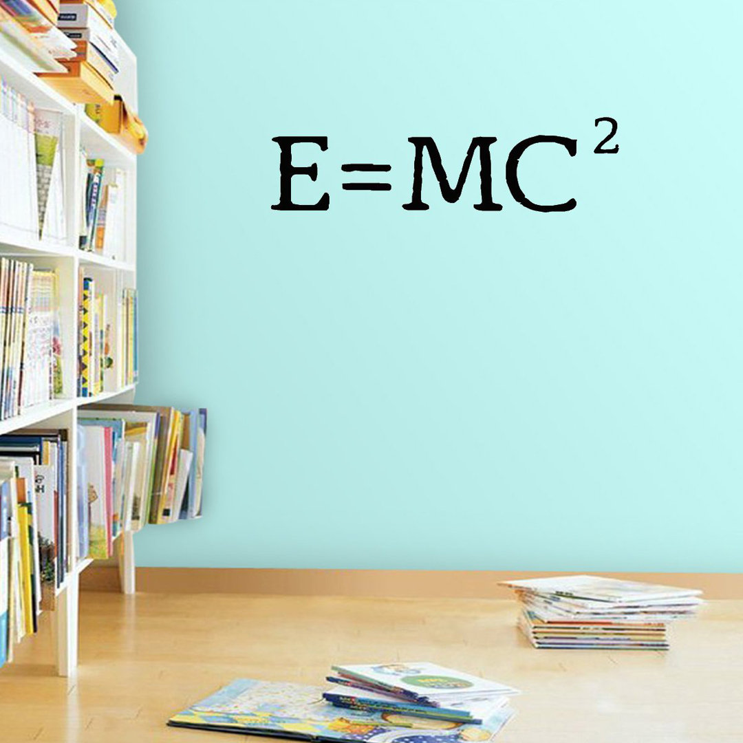 E=MC2 Science Theory Wall Decal Trinx 