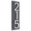 Floating 1-Line Wall Address Plaque-134110777-134103282-134106667