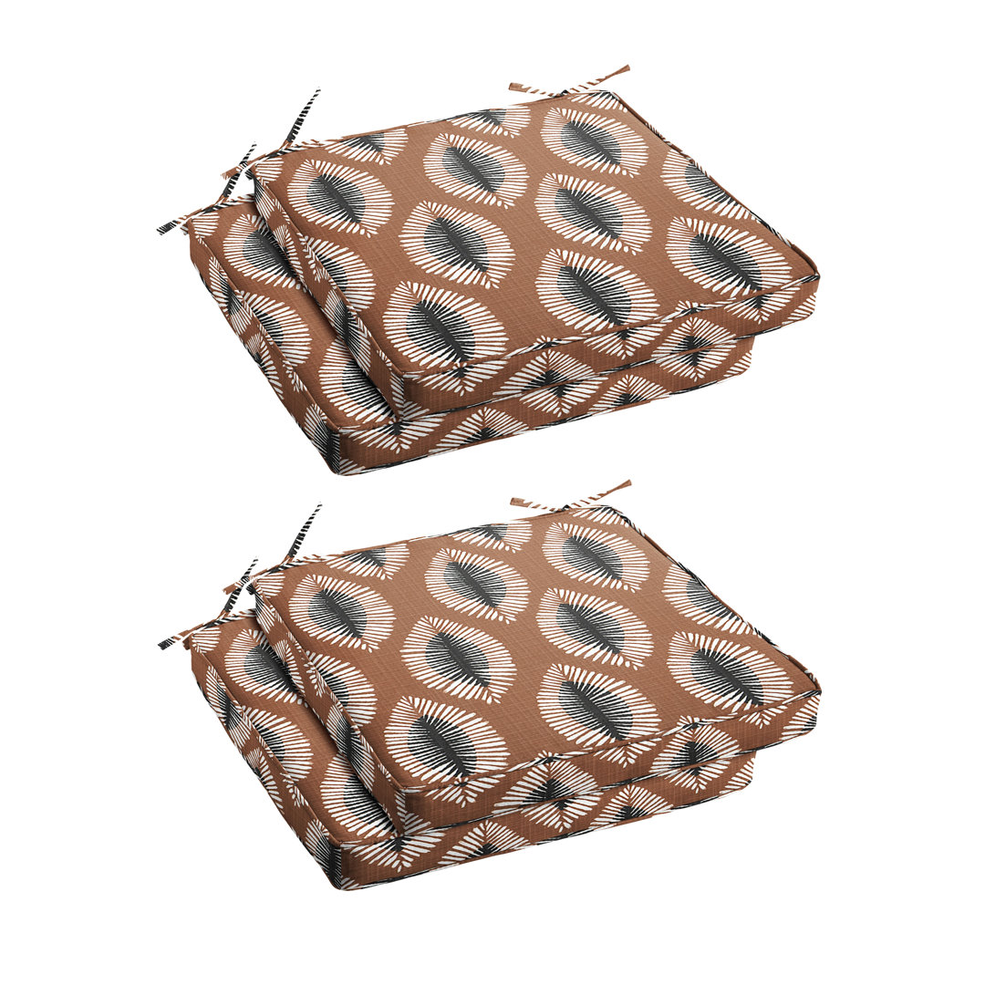 Ine Outdoor 2'' Dining Chair Seat Cushion (Set of 4) Langley Street®