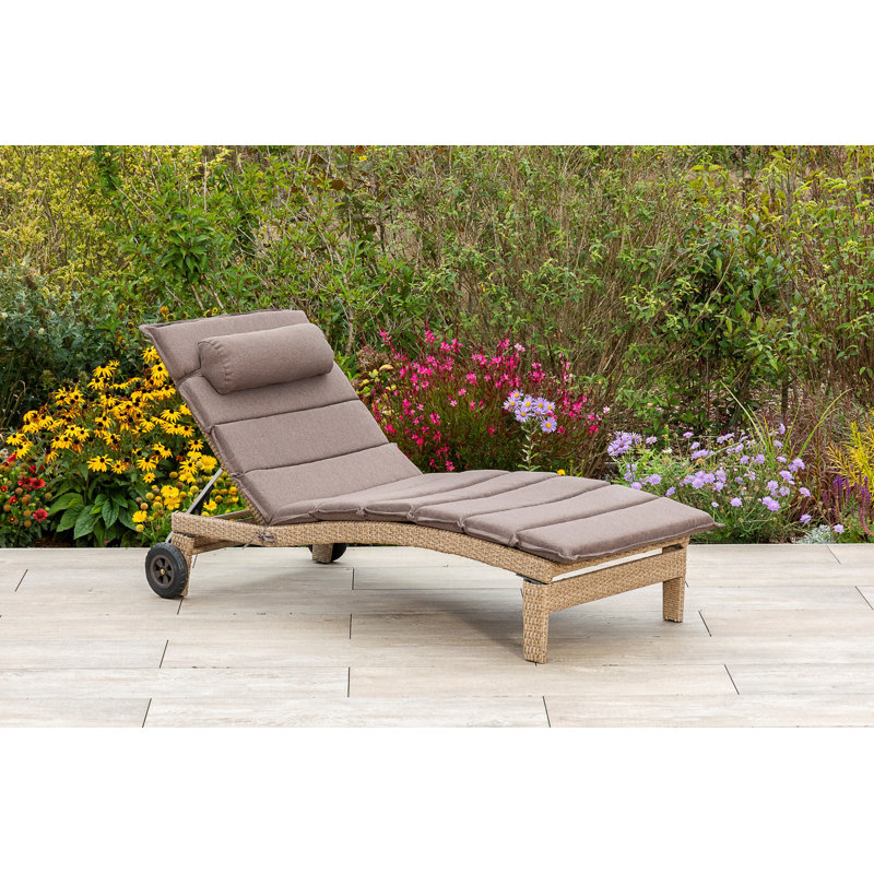 Dunnell 208cm Long Single Chaise with Cushions