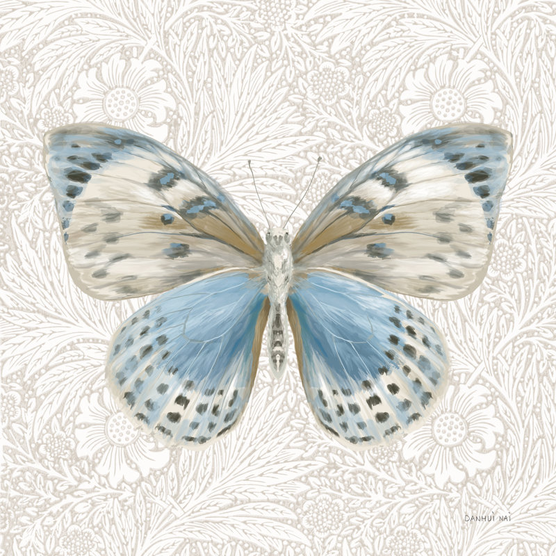 Beetles and Butterflies IV par Danhui Nai, H 30 po x l 30 po