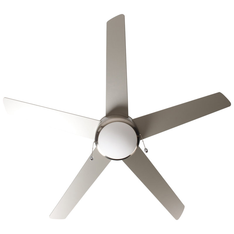 Mirage IV 52"5-Blade Indoor Ceiling Fan, Brushed Nickel, Brushed Nickel
