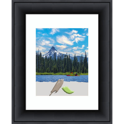Randilee Black Wood Picture Frame with Mat