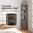 Imron Corner Storage Bookcase