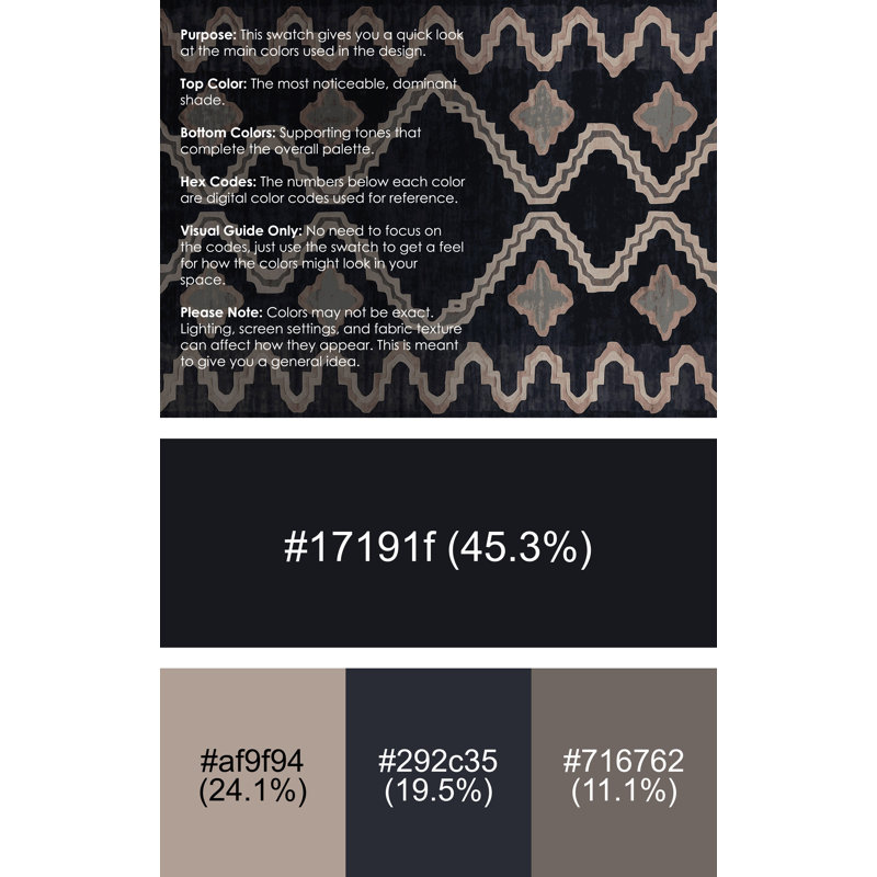 Machine Washable Gray Area Rug, Rectangle 7' x 10'