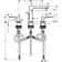 Hansgrohe Metropol Widespread Faucet 110 with Lever Handles and Drain Assembly, 1.2 GPM