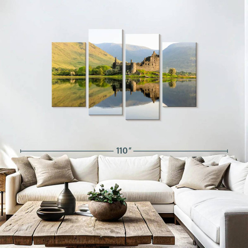 Lilie Kilchurn Castle Ruins, H 48 po x l 75 po