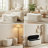 45" W Upholstered Storage Ottoman Bench, End of Bed Bench with Large Storage for Living Room, Bedroom, Entryway-801187439