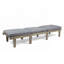 Chaise longue d'extérieur avec coussin