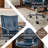 Dareece Leather Task Chair with Padded Arms-1790940187