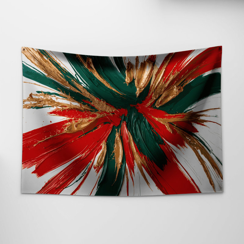 Tapisserie murale «Lyrical Abstraction 53», 26 po x 36 po