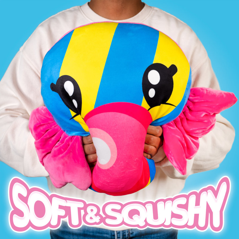  Bubble Gum - Peluche bourrée parfumée Gourmet - Accent, coussin décoratif, coussins décoratifs - Décoration de chambre d'enfant