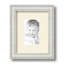 Cadre pour photo simple en bois blanc cassé 3 po x 5 po-70932277