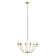  6-Light Traditional Candelabra Styled Chandelier