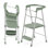 Tabouret pour enfants 2 marches, tour pour tout-petit pour apprendre au comptoir de la cuisine, aide-tabouret pour tout-petit avec rampe de sécurité anti-chute pour enfants