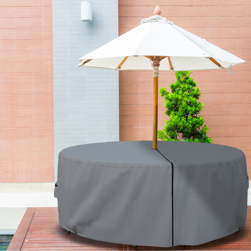 Outdoor Cover, 61cm H x 241.3cm W, Light Grey