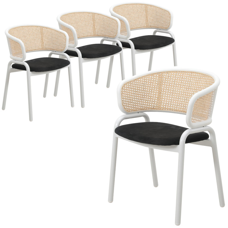 Chaise Daishun Ervilla, Noir, 4