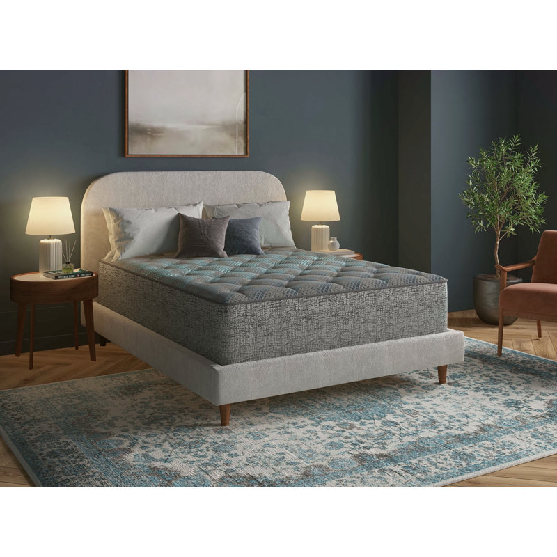 Matelas hybride Comfort Care, matelas à ressorts ensachés individuels, confort moyen, Lit simple, 11''