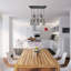 Vassar 5 - Light Black/Gold Jar Pendant