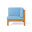 FAUTEUIL DE COIN BRAVA B-dossier, bleu-450535393
