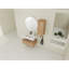 Meuble-lavabo mural de 30 pouces avec lavabo en résine et armoire latérale, tiroir à fermeture en douceur (KD-Packing), armoire combinée 09430IMO-SC00112IMO