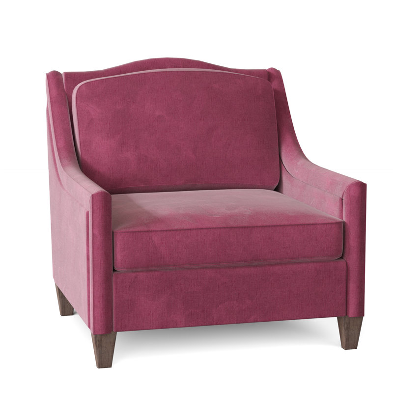 Jill Lounge Chair, Savona Fuchsia