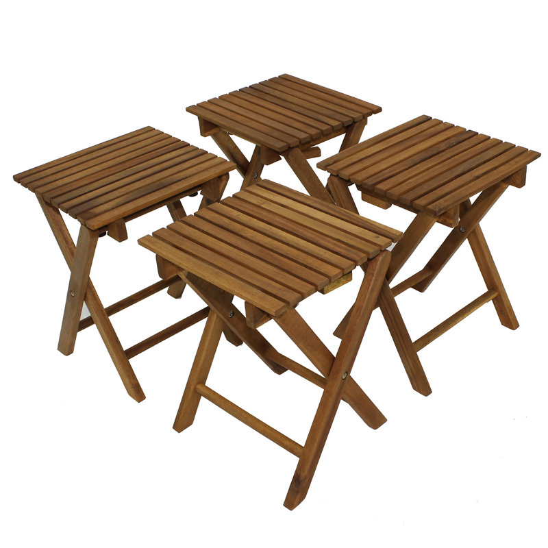 Tabouret en bois Byrnes