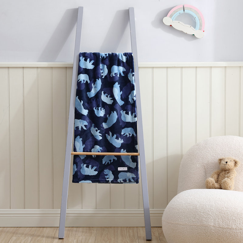 Camp Camo Fleece Throw