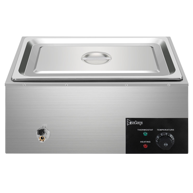 21. Qart Stainless Steel Single Plate Heating Food Warmer