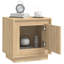 Lilithe 44cm W Manufactured Wood Bedside Table