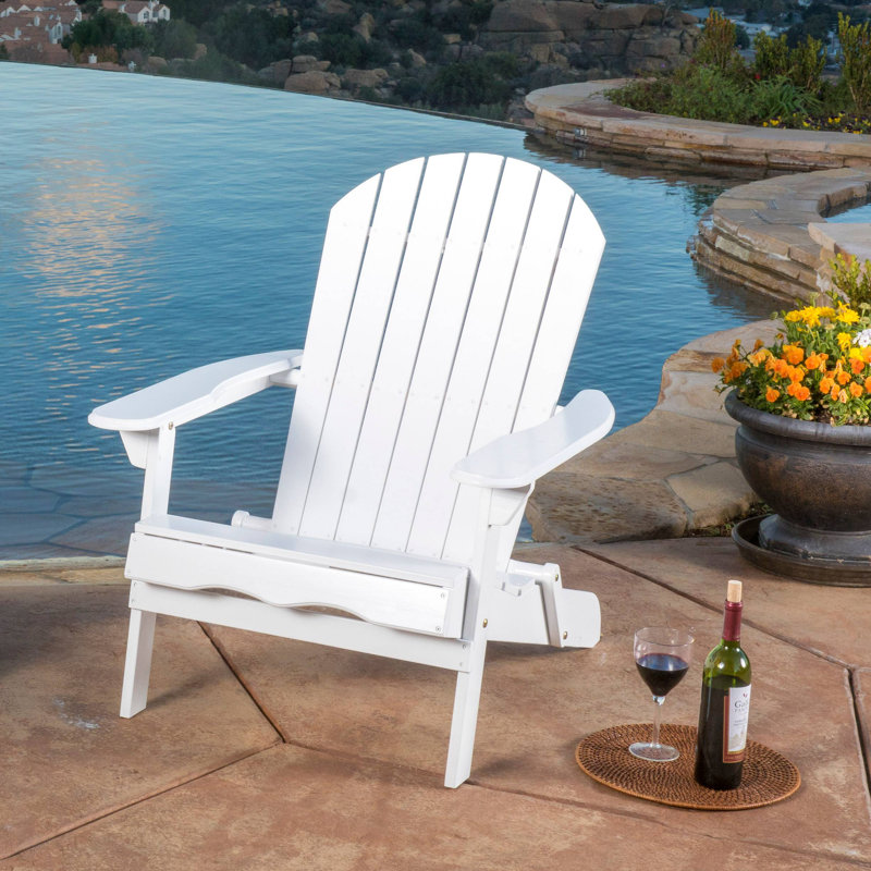 Malibu Adirondack Chair, White