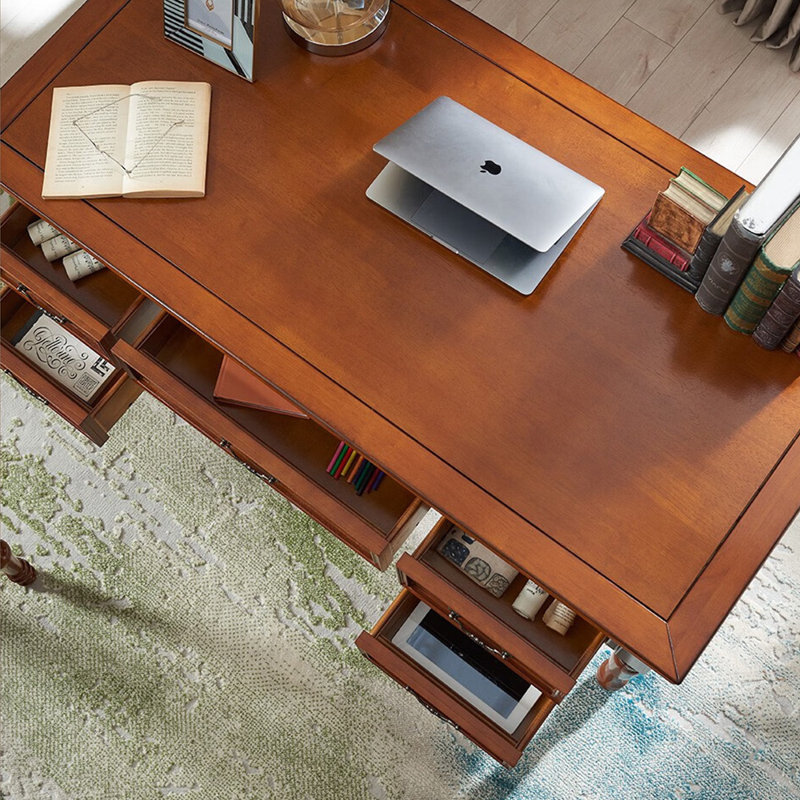 Ensemble de bureau et de chaise de style européen