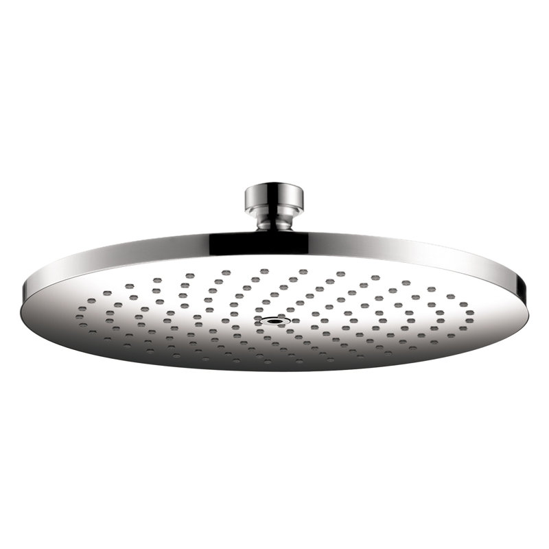 AXOR Starck Shower Head 240 1-Jet, 2.5 GPM, Chrome, 2.5 GPM