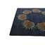 Tapis bleu marine 8 pi Pineland