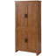 Armoire de rangement autoportante, garde-manger, avec tablettes réglables pour la maison