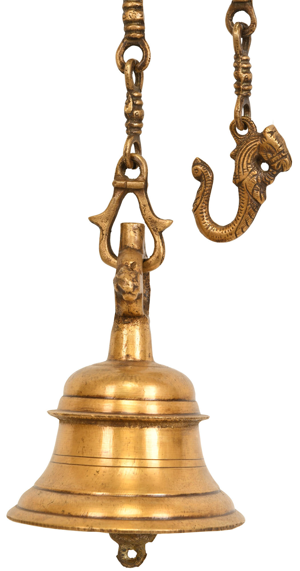 Hanging Bell - Brass Wall Hanging - Decorative and Religious