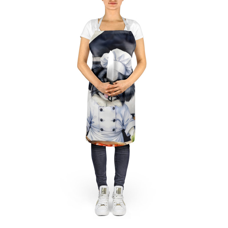 No Pattern Bib Apron